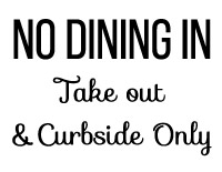 No Dining In