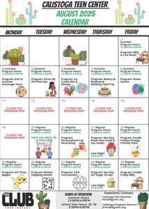 August Calendar