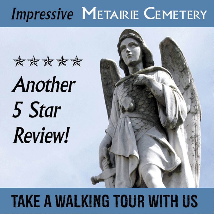 Beautiful Lake Lawn Metairie Cemetery