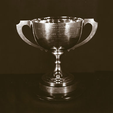 May 1991: Travis Trophy Presentation