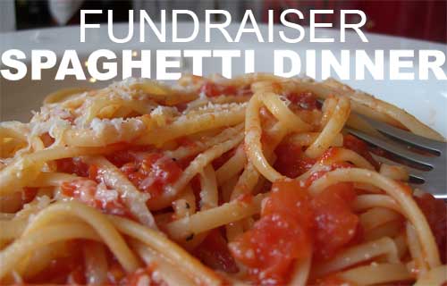 Spaghetti Feed Fundraiser! Monday Sept. 25th
