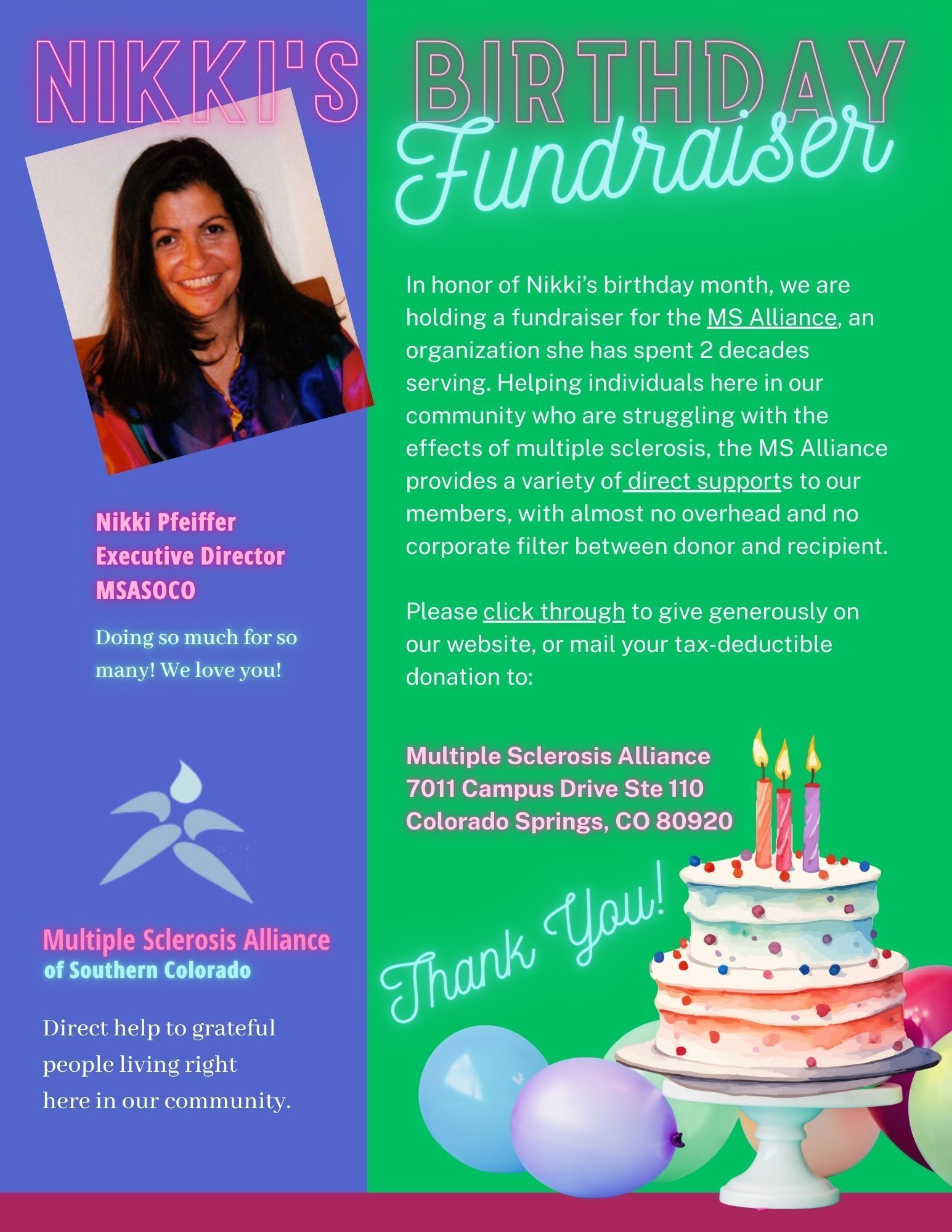 Happy Birthday, Nikki!