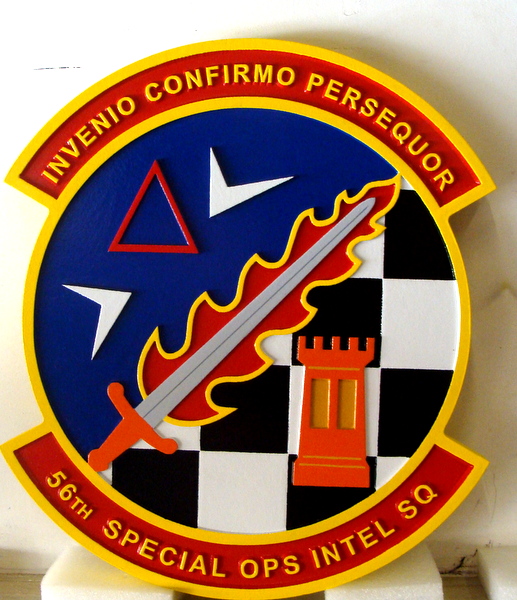 CB5410- Crest of a Unit of the US Air Force, Multi-level Relief