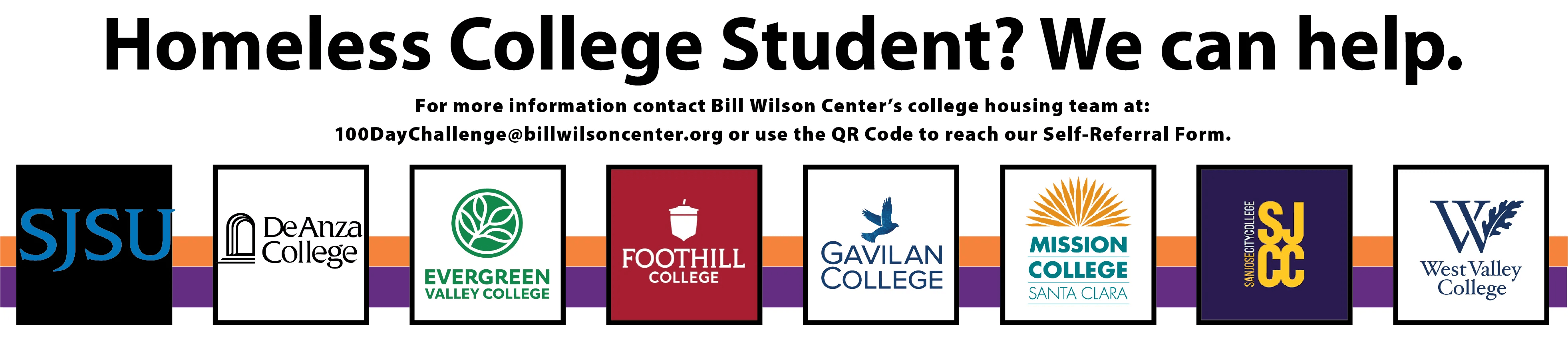 Homeless College Student? We can help.
