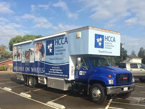 Semi-Truck Wrap: HCCA/Tulare Regional