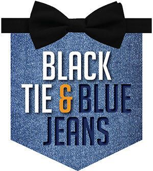 Black Tie & Blue Jeans logo.
