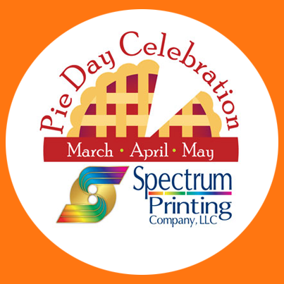 Every Day is Pie Day at Spectrum Printing Company...