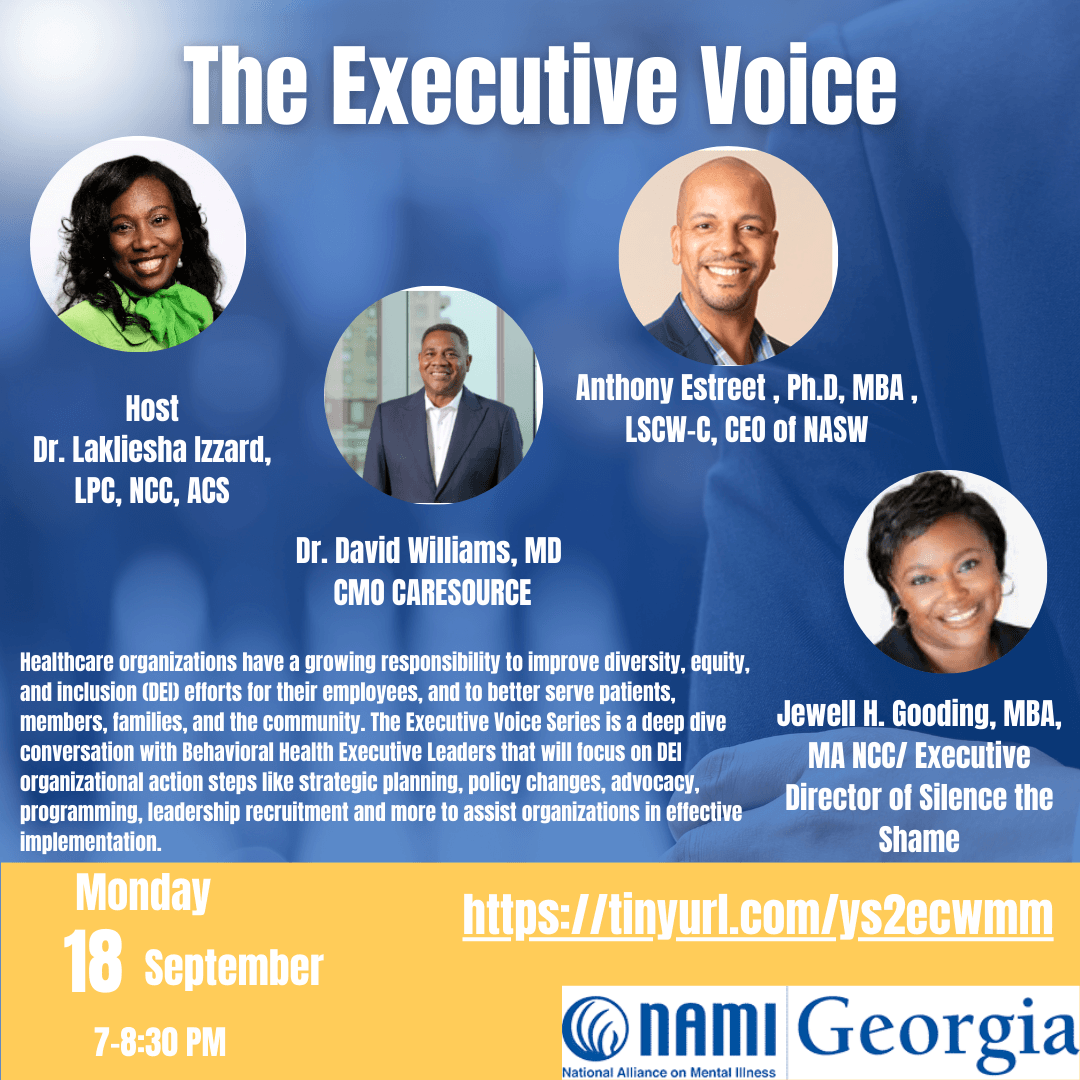 9/18th: The Executive Voice w/ Dr. Izzard