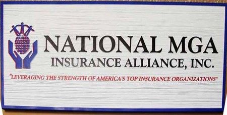 C12502 - Wooden Insurance Alliance Sign