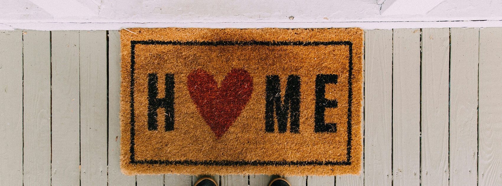 House on Shady Residential Street