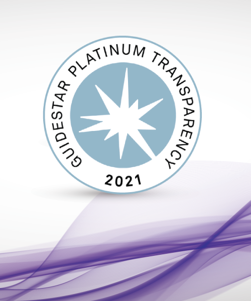 DuPage Foundation earned a 2021 Platinum Seal of Transparency, the highest level of recognition from GuideStar.