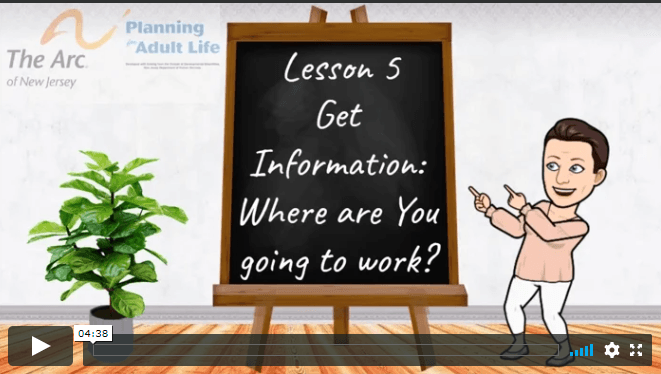 Lesson 5- Where are You Going to Work?
