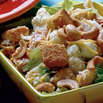 Cauliflower Cashew Salad