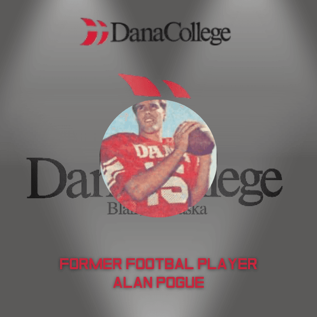 Alan Pogue - Football/Basketball/Baseball, Dana College