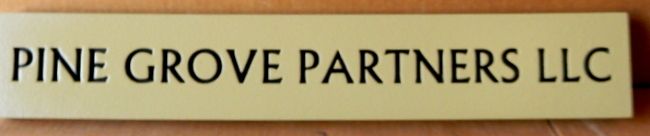 C12095 - Engraved Office Name Sign