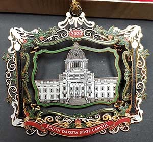 2020- 6th Annual State Capitol Collectible Ornament