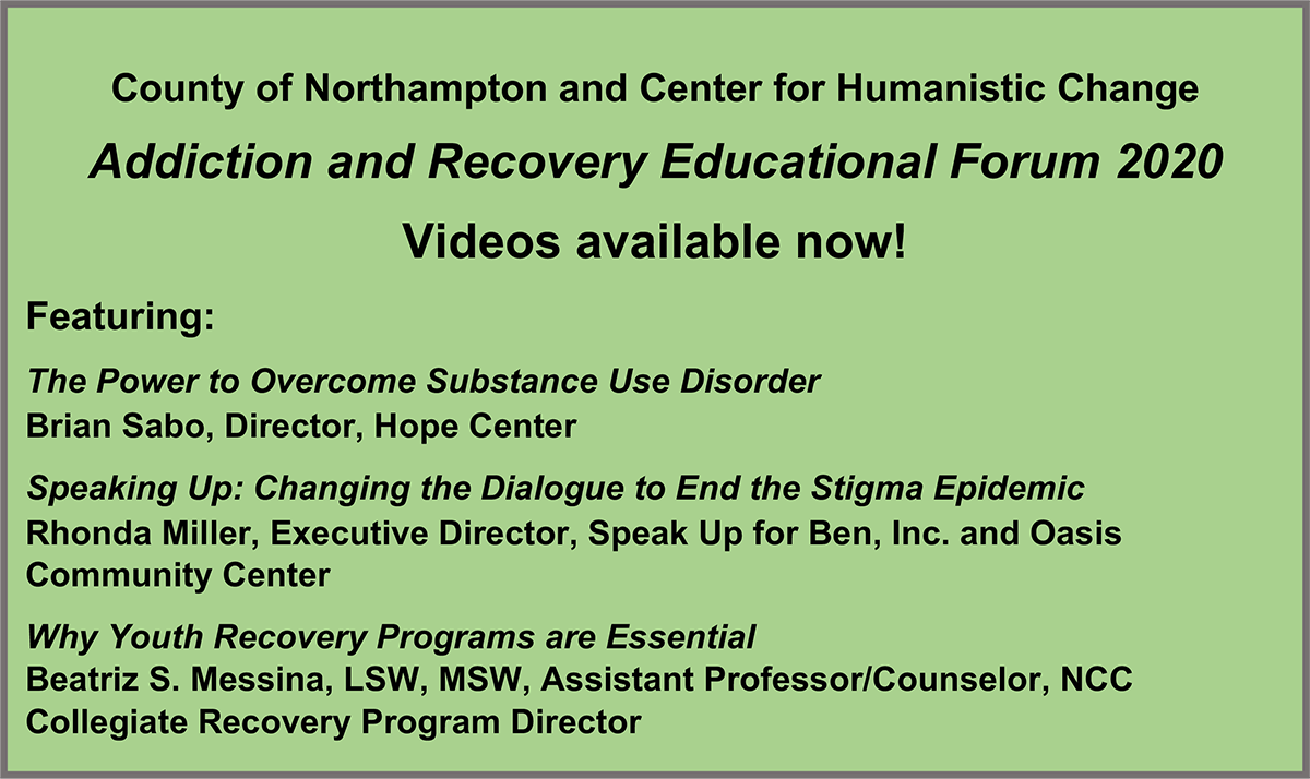 Addiction and Recovery Educational Forum 2020