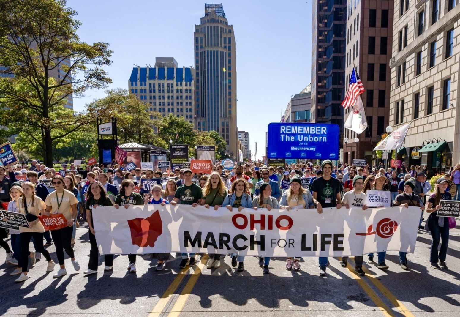 The Ohio March for Life, Friday, Oct. 6 at the Ohio Statehouse in Columbus, Ohio