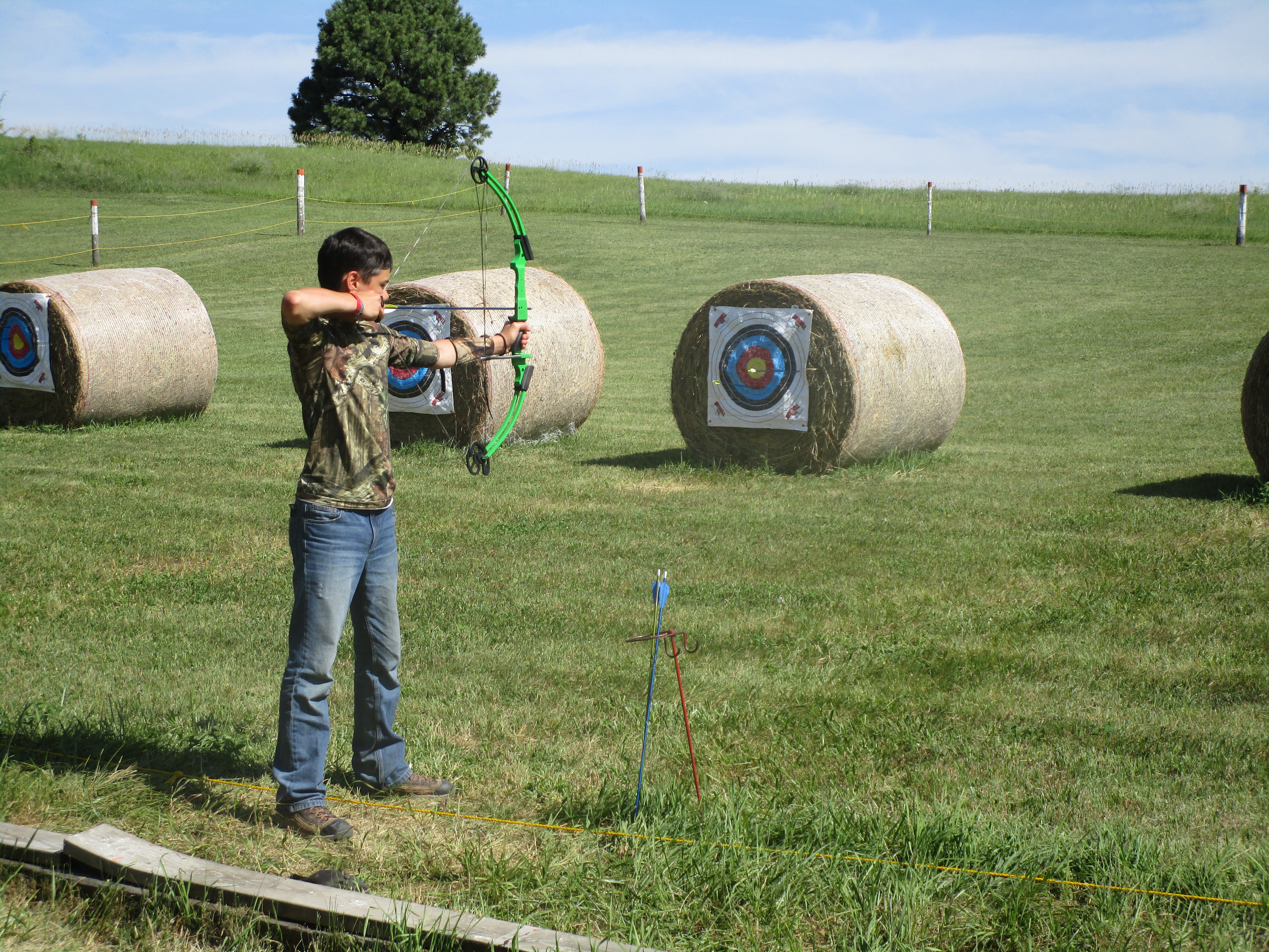 Archery Merit Badge Clean Up