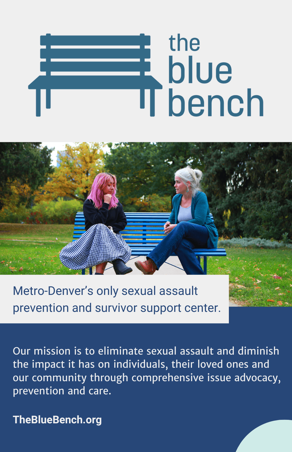 The Blue Bench Services Brochure (English)