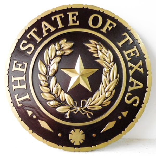 State seal and state government executive, legislative and judicial ...