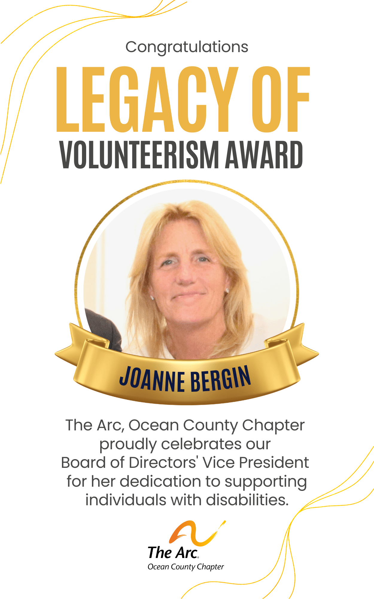 Legacy of Volunteerism Award