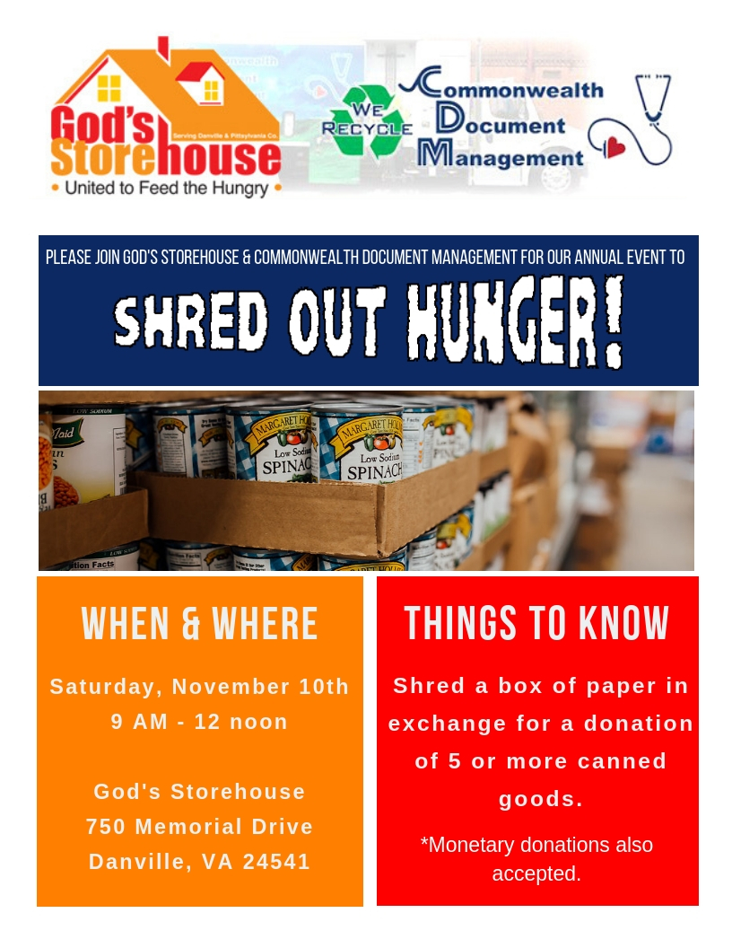Shred Out Hunger