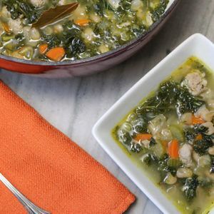 Tuscan White Bean Soup with Sausage and Kale