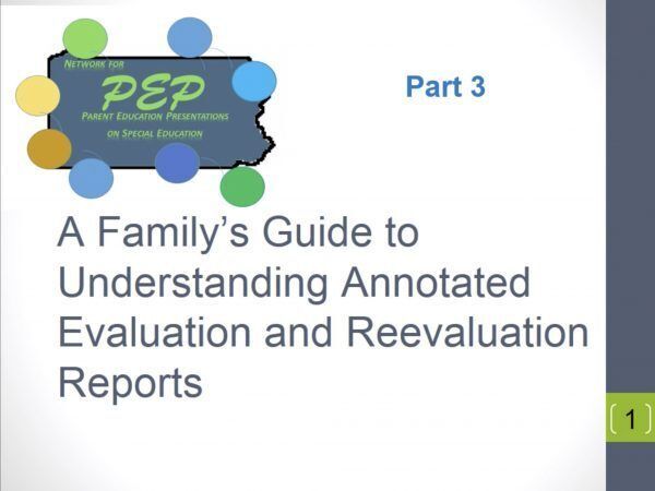 Part 3: Evaluation Process and Report