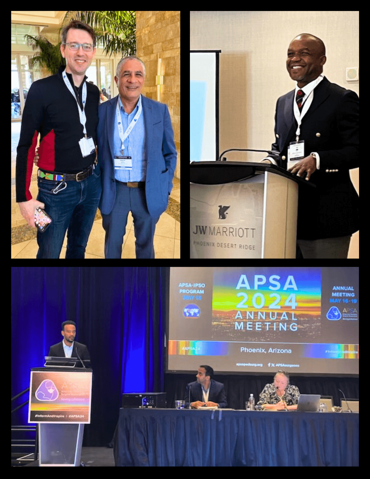 Drs. Erik Hansen, Ken Muma, and John Tarpley Attend APSA Meeting