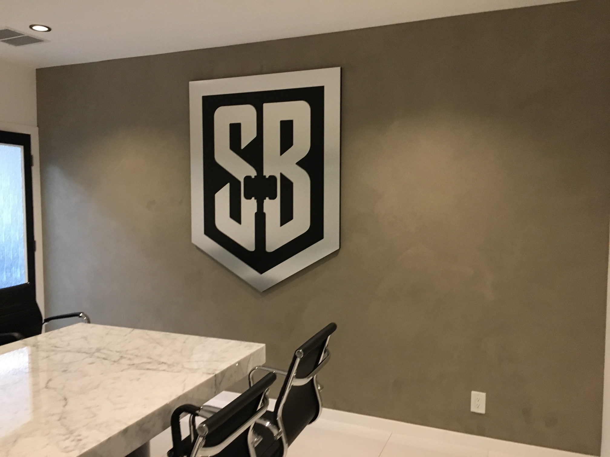 office lobby signs custom