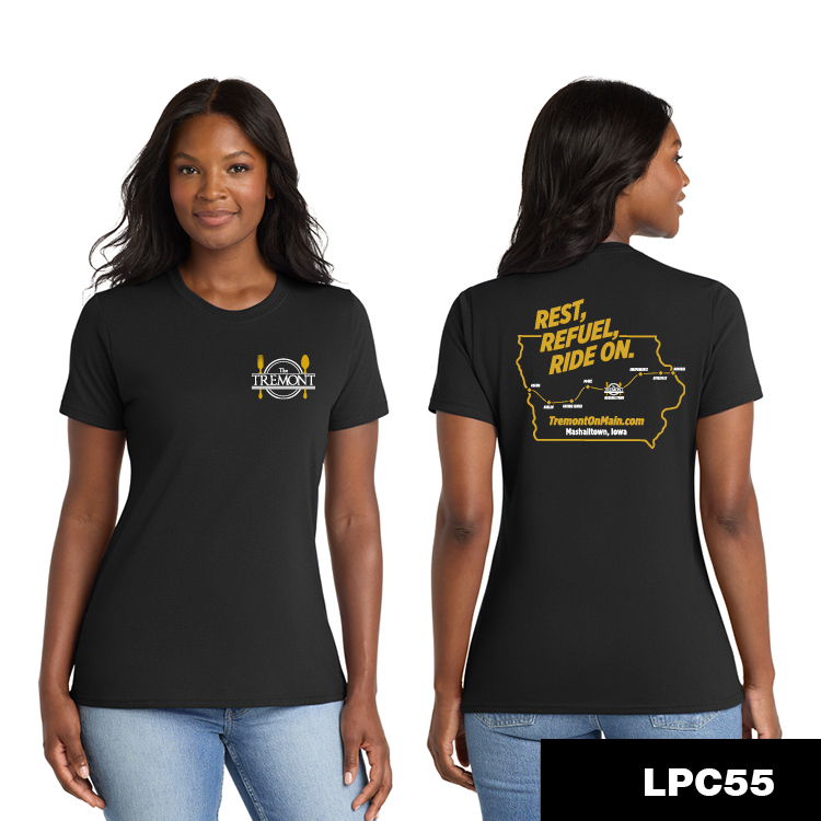 Rest, Refuel, Ride On - Port & Co™ Women's Core Blend Tee