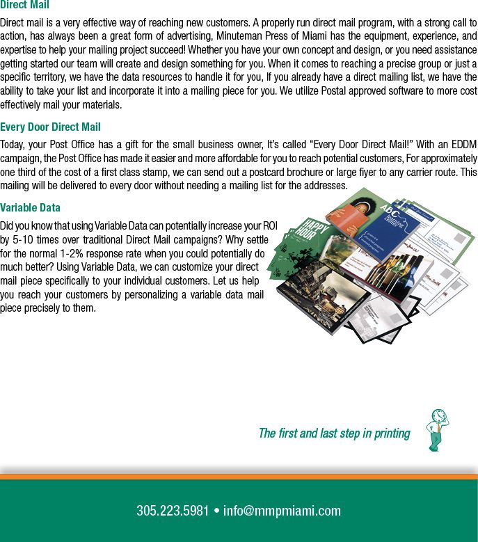 Postcards & Mailing