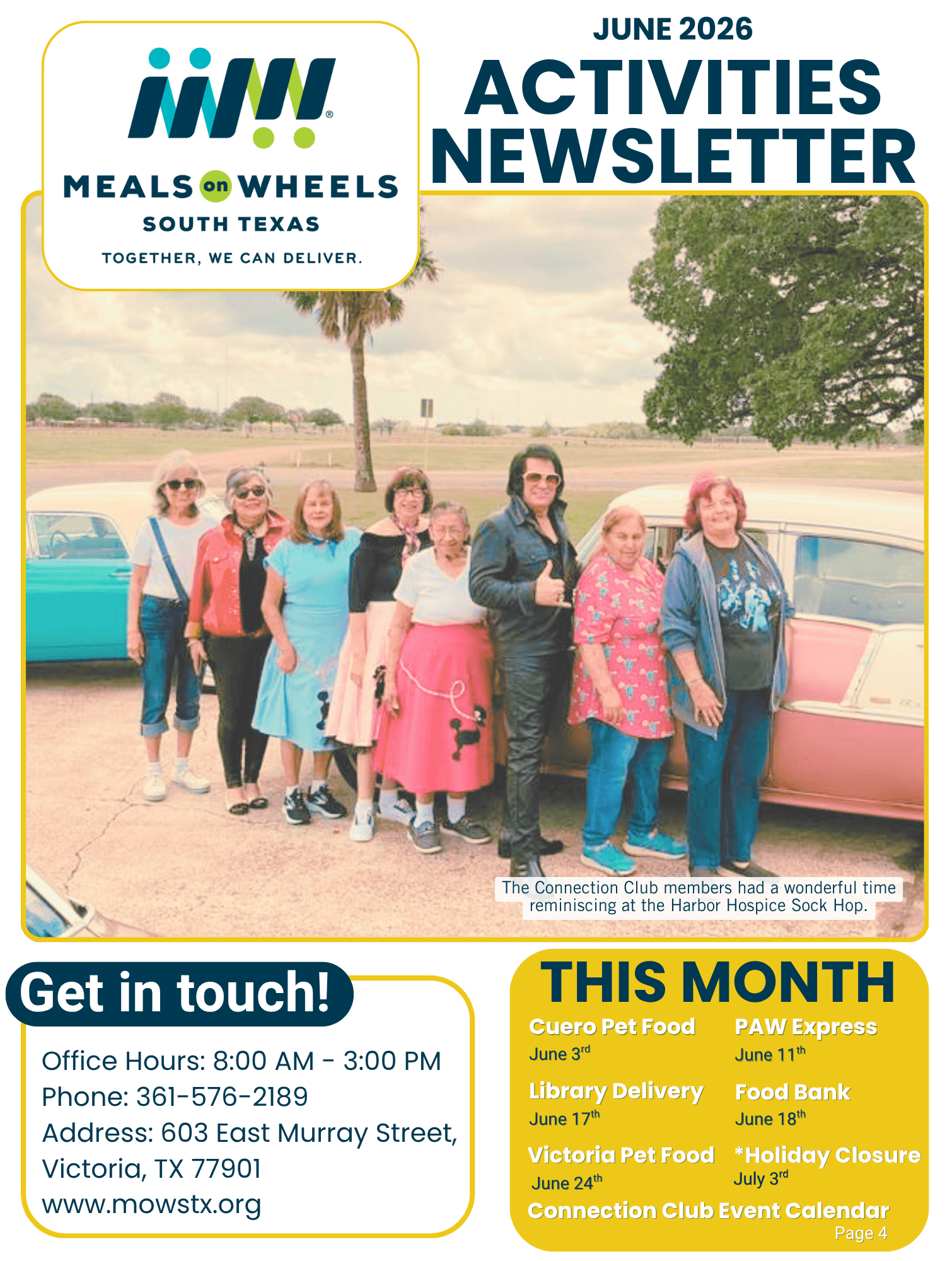 June 2026 Event Newsletter