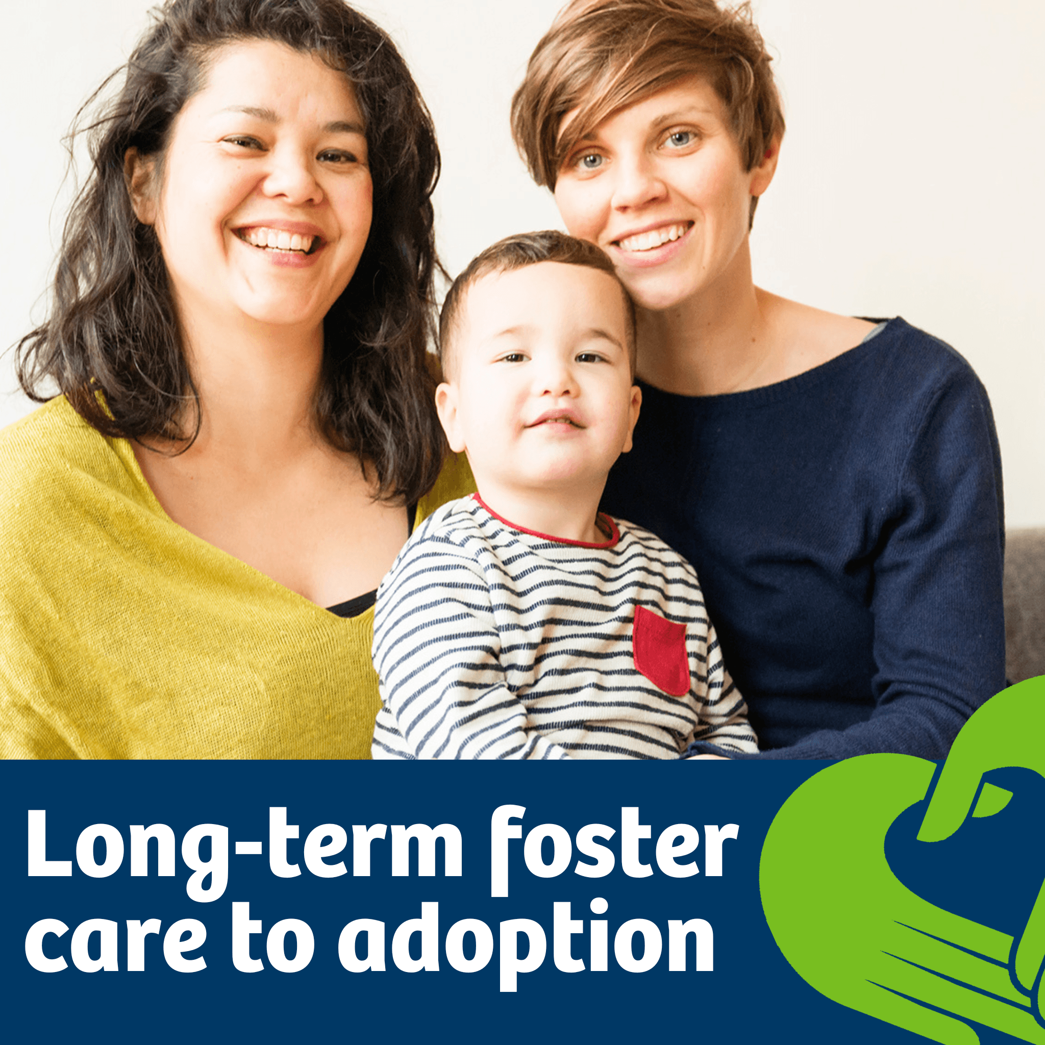 Long-term foster care to adoption
