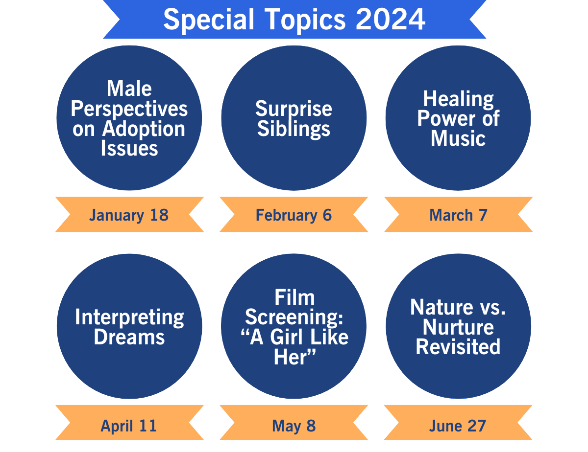 Special Topic General Discussion Meetings for 2024