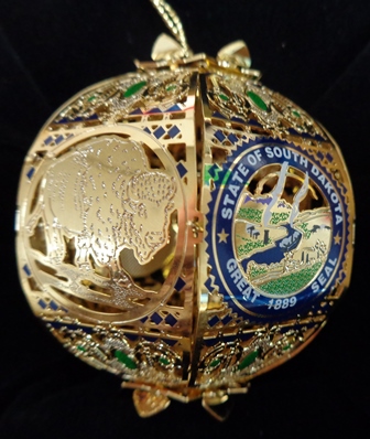 South Dakota Commemorative Ornament
