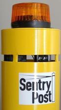 OPTION: Sentry Post™ Yellow Flashing light on Top Flashes with Detection, Adjustable Timer Relay