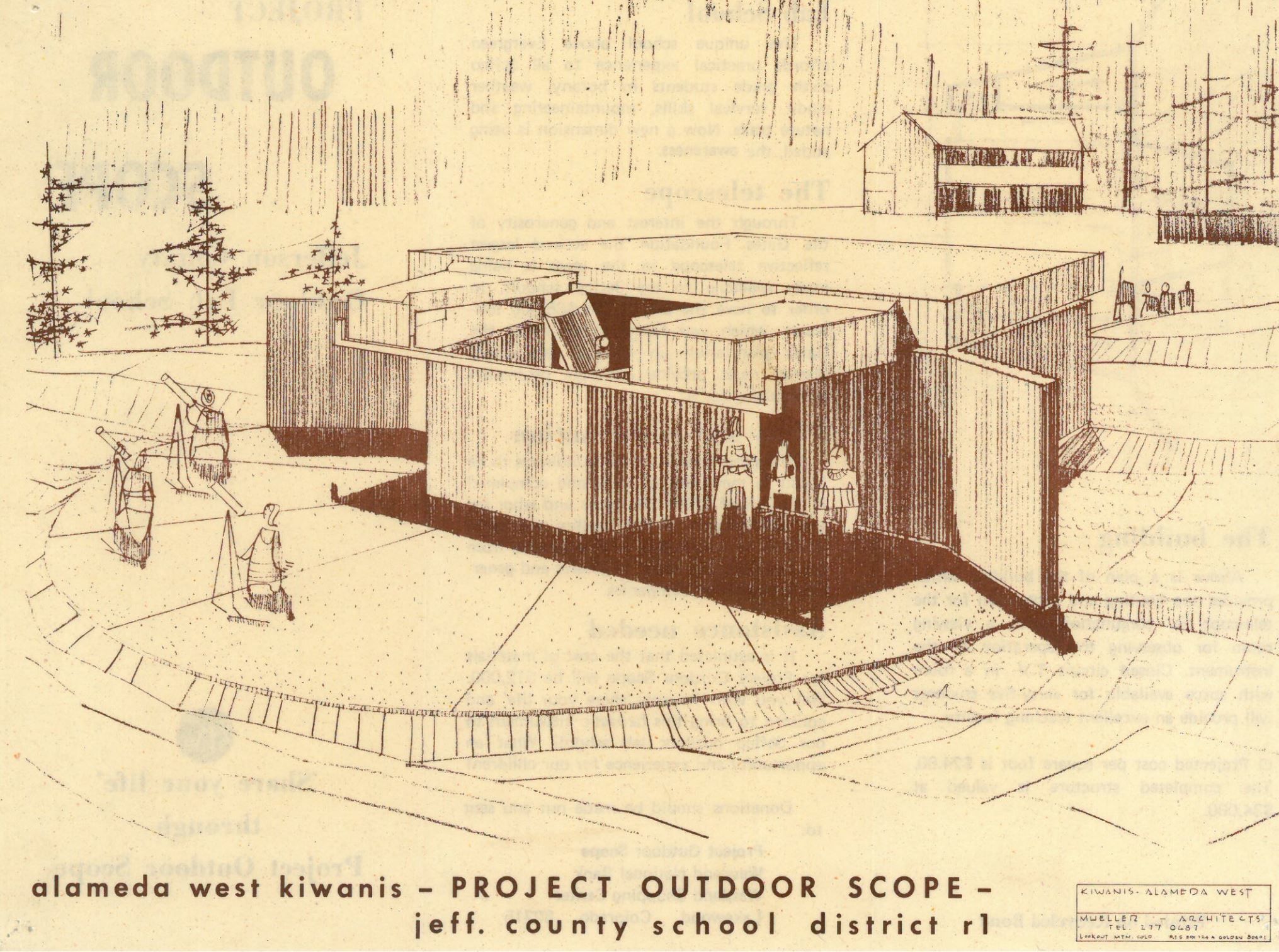 Early Mock Up of the Observatory