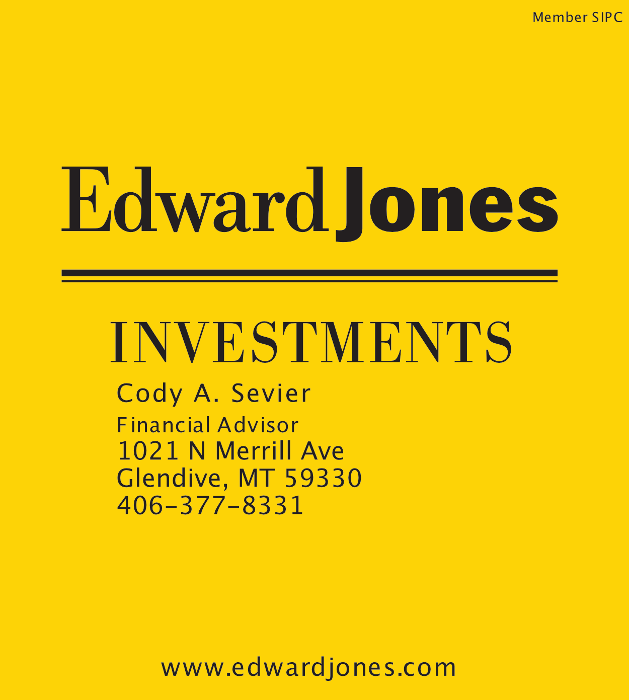 Edward Jones - Cody Sevier