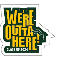 Howell Decal We're Out of Here