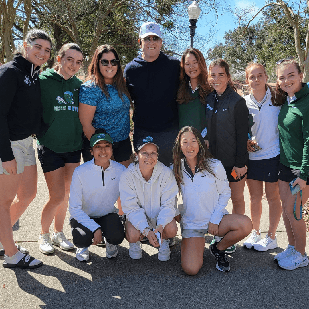 Chad Brownstein and Tulane Women’s Golf Donate $25,000 for Advancing Health and Education