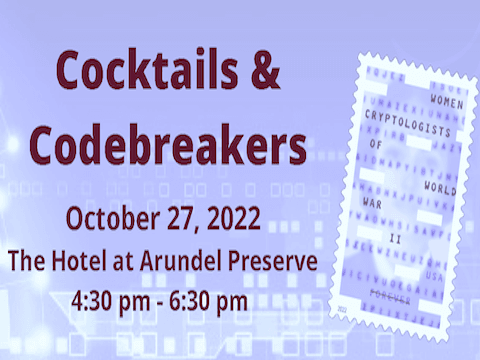 Join the NCF & INSA for Cocktails & Codebreakers