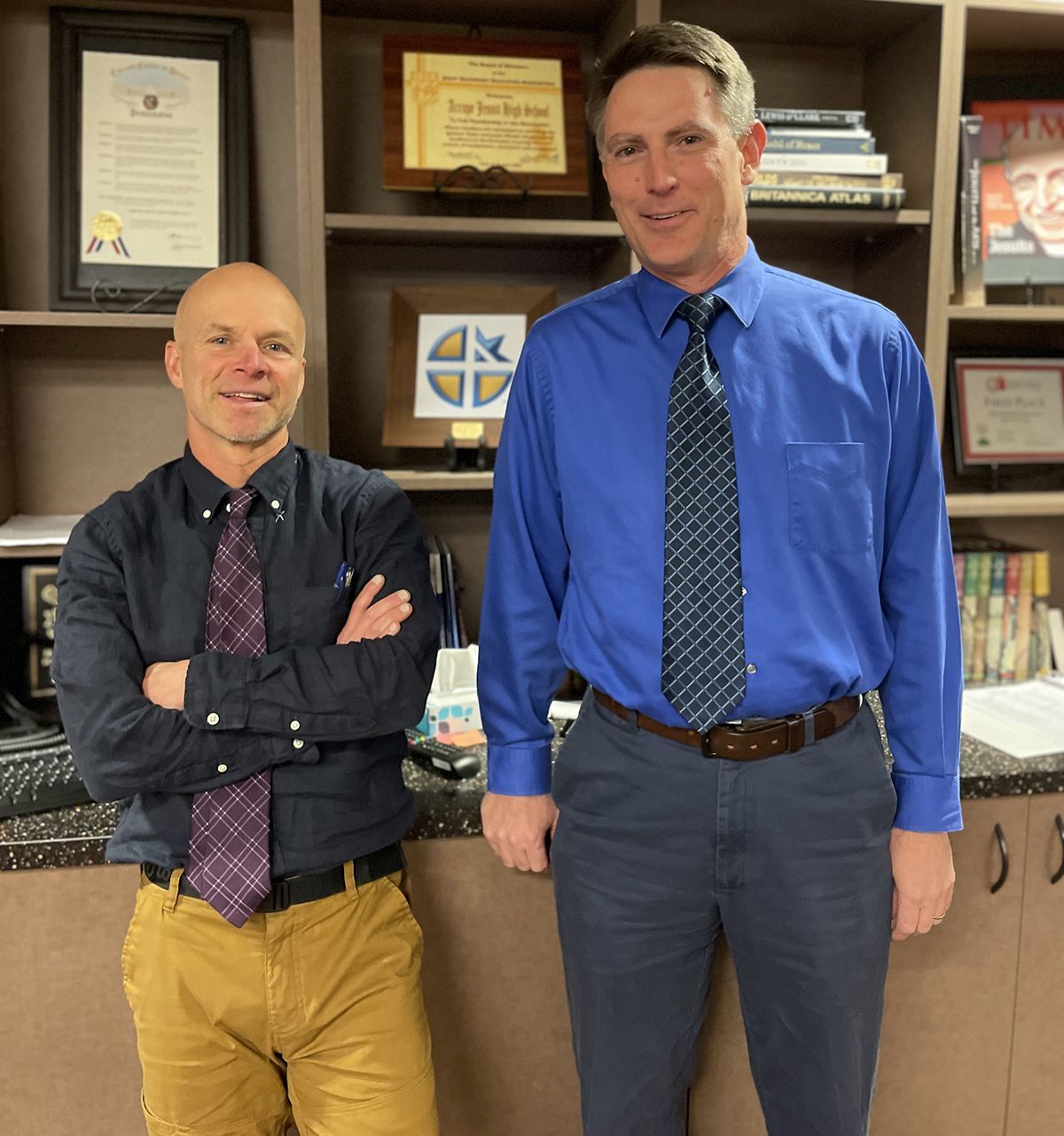 Arrupe Celebrates 20th Anniversary with Faculty Members, Stephan Graham & Brent Dexter