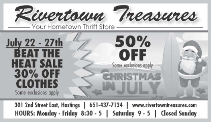 RTT Weekly Sale for July 22-27th