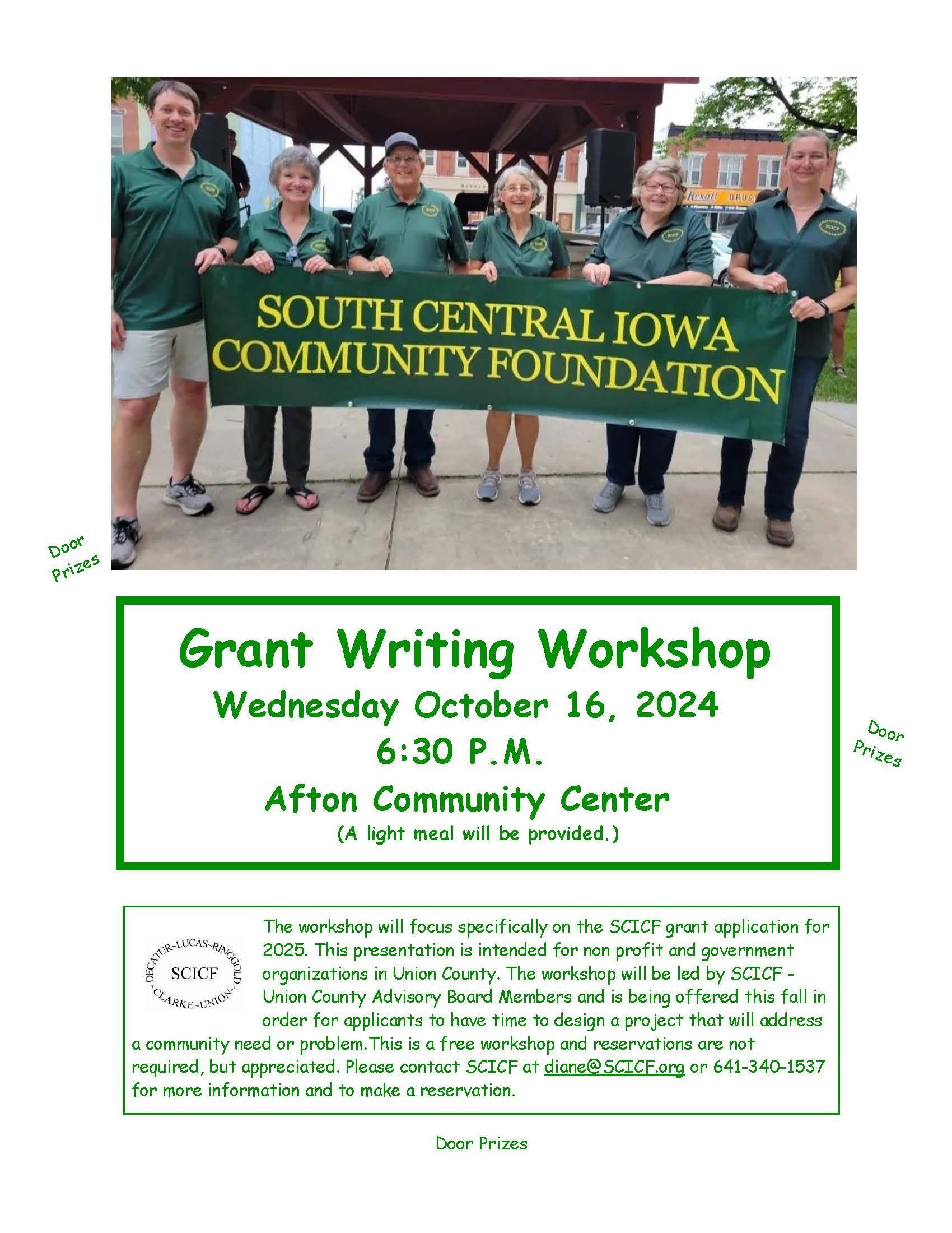 Union County Grantwriting Workshop