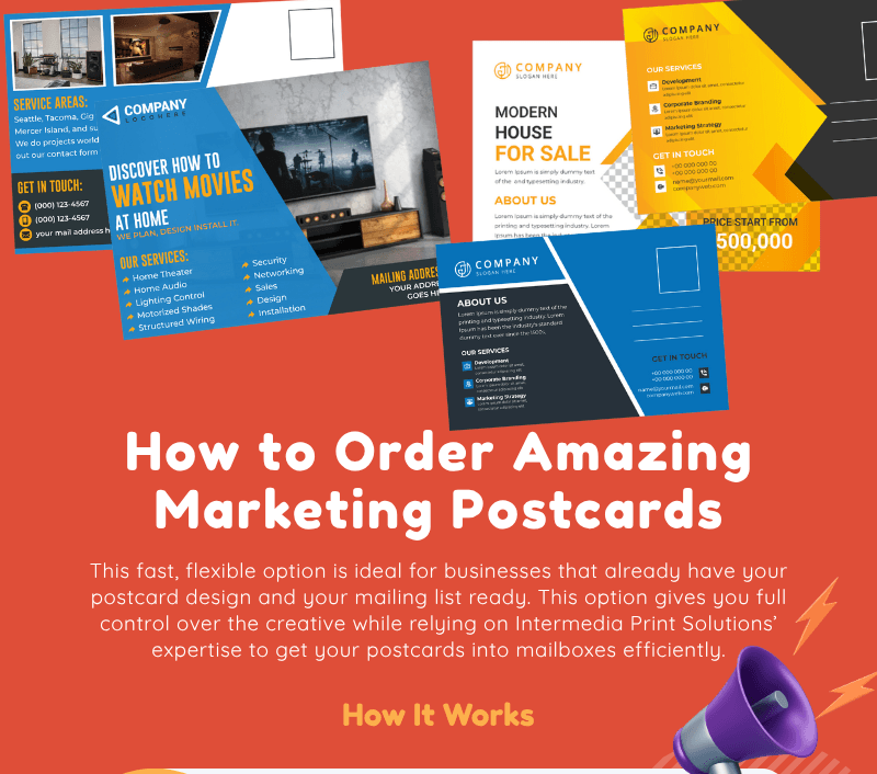 How to Order Amazing Marketing Postcards