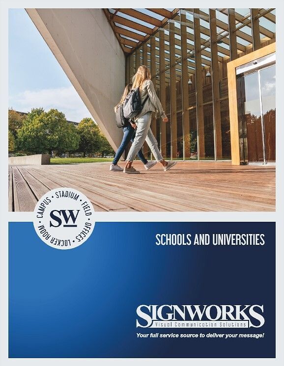 SIGNWORKS School and Universities Flyer