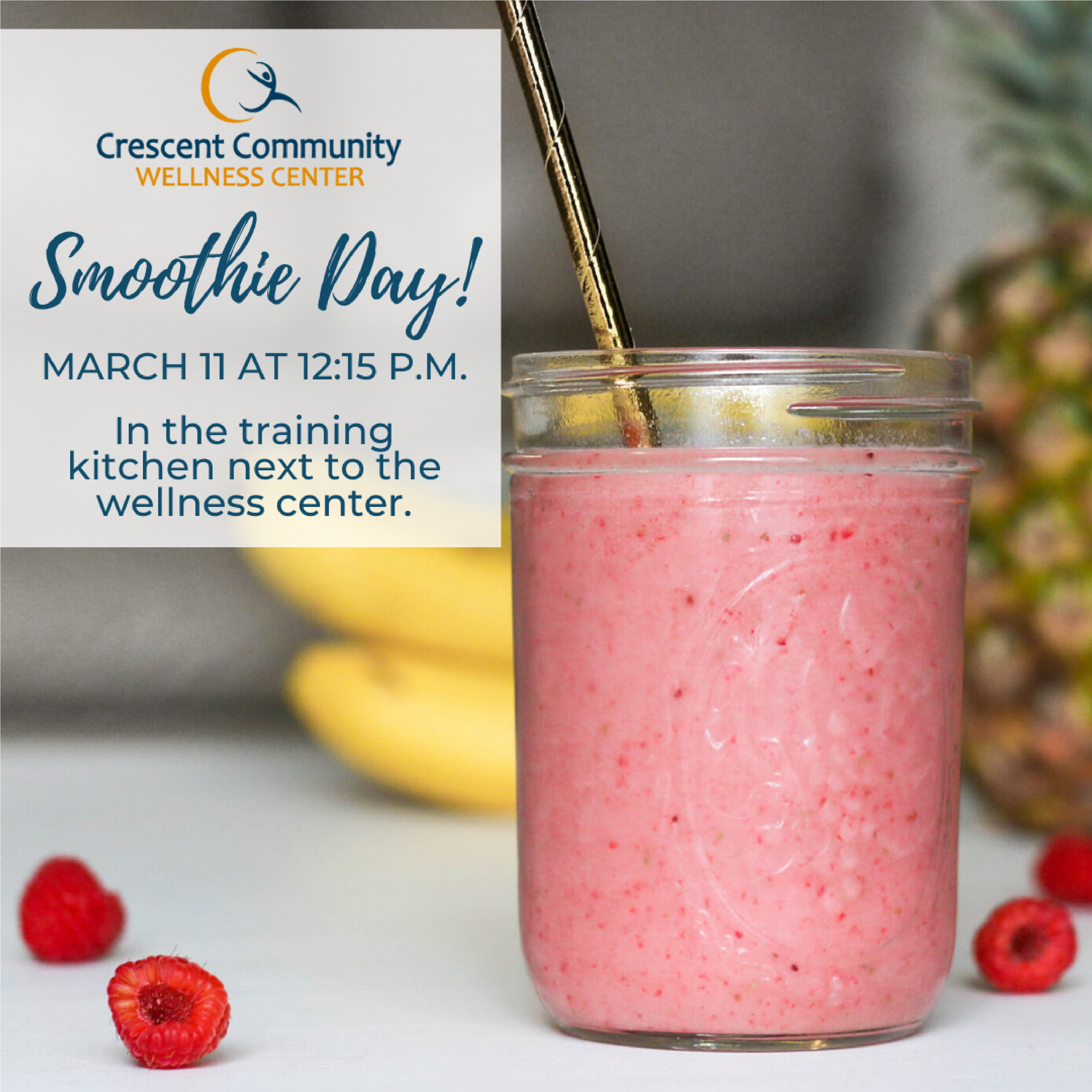 Join us for Smoothie Day! Newsroom Resources Crescent Community