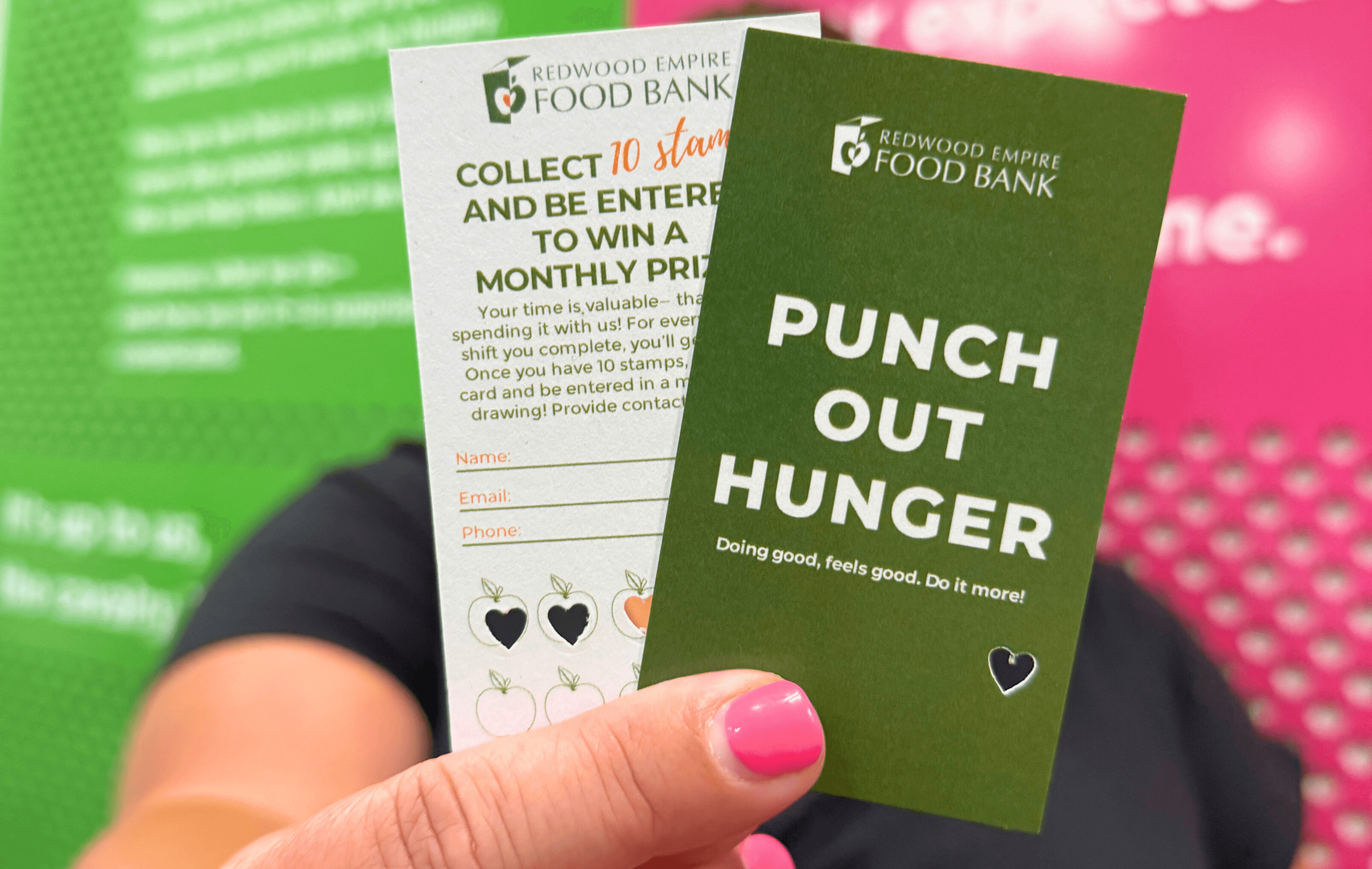 Punch Out Hunger: Volunteer, Get Rewarded!